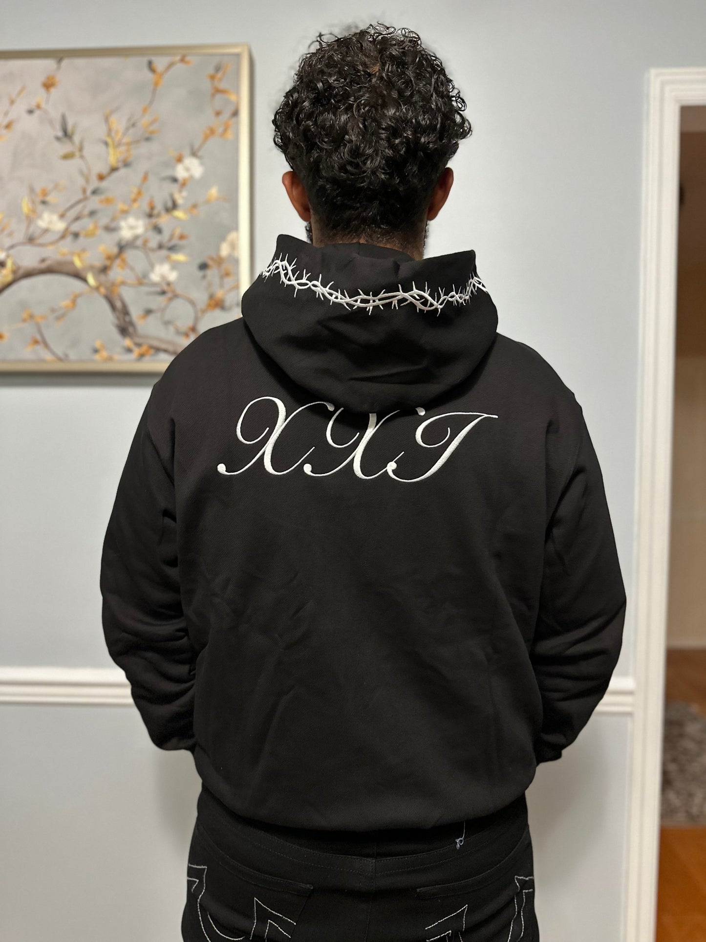 Thorned Zipup Hoodie