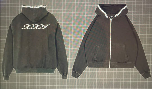 Thorned Zipup Hoodie
